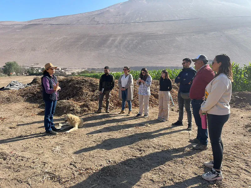 Expositores de España y Argentina impulsan la agricultura ecológica en Arica